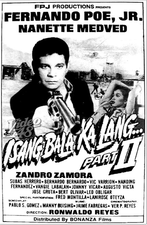 fpj full movie|Isang bala ka lang, part II (1993) .
